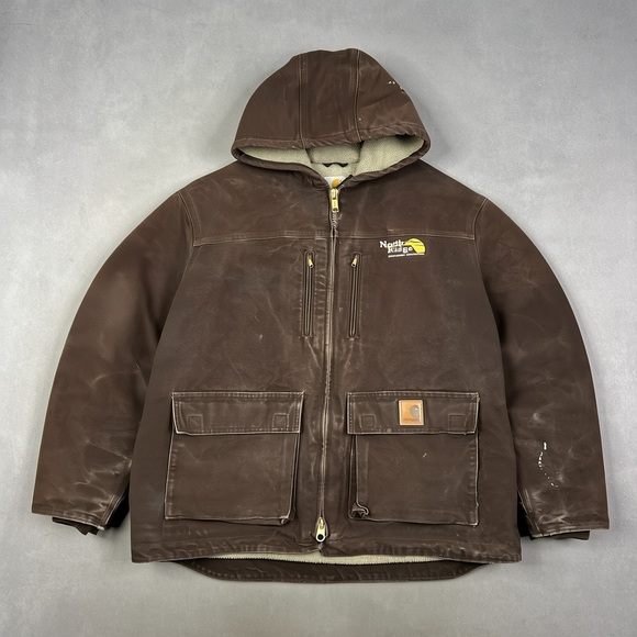 Carhartt Other - Carhartt Jacket Brown Work Wear